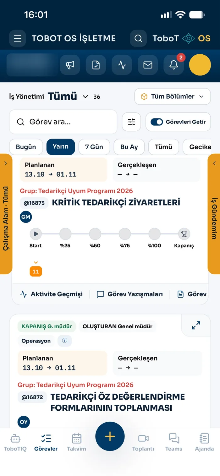 ToboT OS mobil